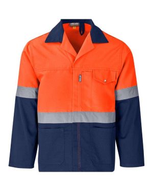 Traffic Premium Two Tone Hi Viz Reflective Jacket