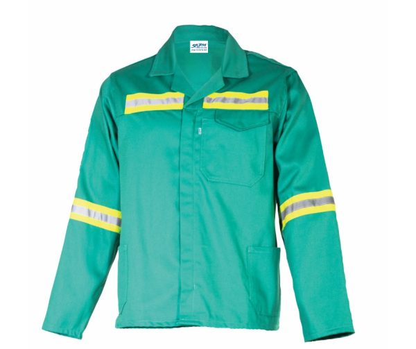 DROMEX D59 Fern Green Flame Conti Jacket with Reflective
