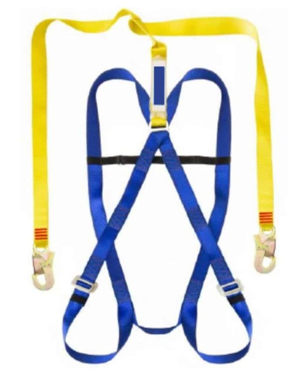 Basic Harness SN2- Energy absorbing Lanyard with 2 Snap hook