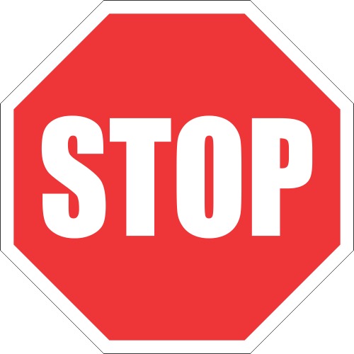 R1 Stop Road Sign – Durable Traffic Sign