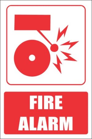 FB5E - Fire Alarm Explanatory Safety Sign