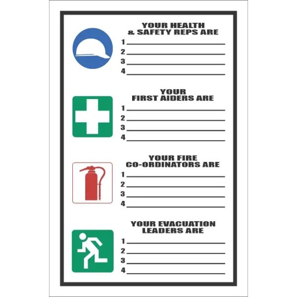 FA61 - OHS Board Safety Sign