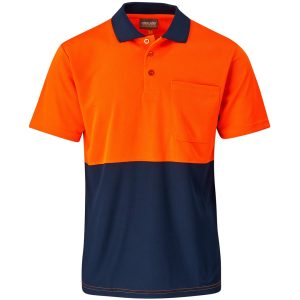 DROMEX TWO TONE QUICK DRY GOLFER 100% POLYESTER