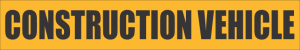 Construction Vehicle Decal (Vinyl Sticker) Construction Vehicle Decal