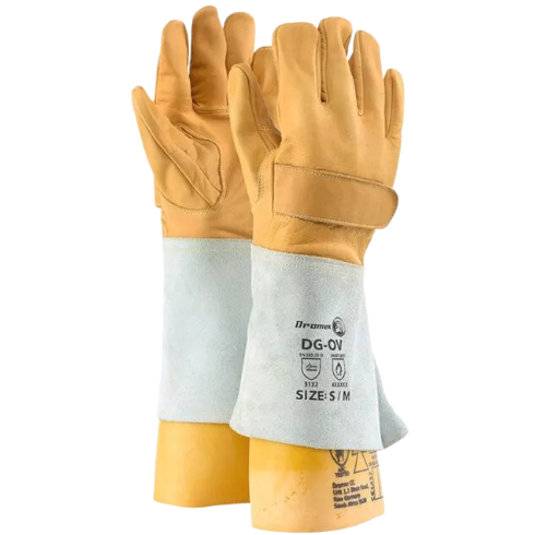 Dromex-Leather-Over-Gloves DROMEX Leather overgloves Size S/M or L/XL