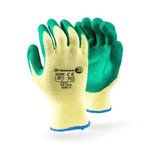 GRIPPER Textured Palm Coated Rubber Poly cotton shell size 8 10
