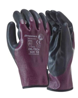 OIL-GLOVES-1 DROMEX Oil Tech Glove Size 10-11