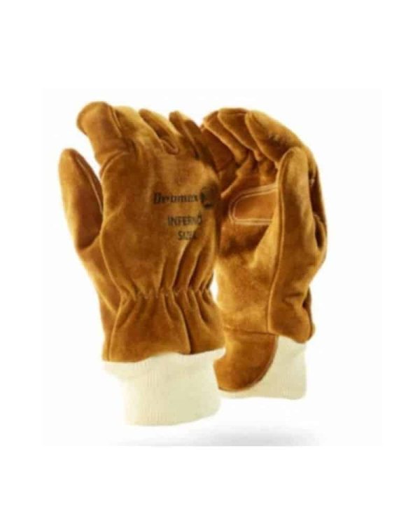 Dromex Fire Fighters, Vapour Barrier, Finger Tack Gloves