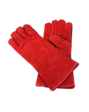 PIONEER TOUCH 8 RED HEAT RESIST GLOVE ELBOW KEVLAR STITCH