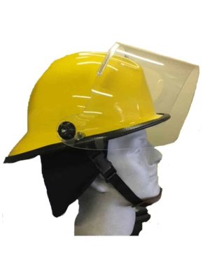 Industrial Fire Fighting Helmet Colour : Yellow or Red (Not NFPA)