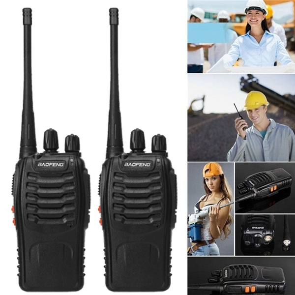 Baofeng 16-Channel UHF Walkie Talkie 2-Way Radio – 2 Piece